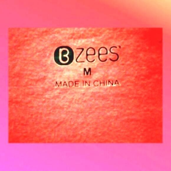 ZEES Bright RED Long Sleeve Stretch Knit TUNIC Size M - Picture 6 of 6